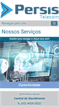Mobile Screenshot of persistelecom.com.br
